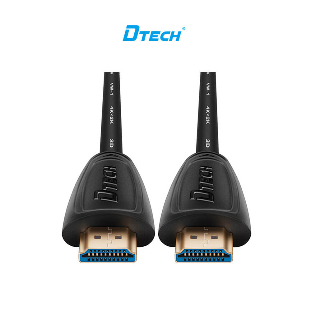 DTECH DT-H003 HDMI 19+1 Pure Copper HD Video Cable 1.5m Black 01c