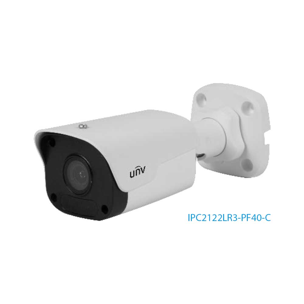 Uniview IPC2122LR3 PF40 C 2MP Mini Fixed Bullet IP CC Camera