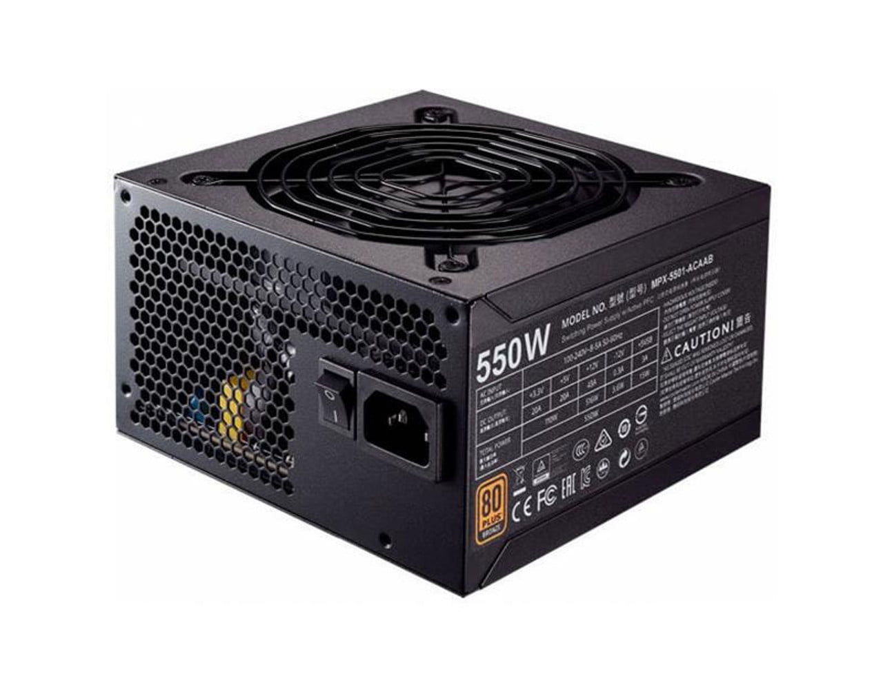 COOLER MASTER MPE-5501-ACABN POWER SUPPLY 550W