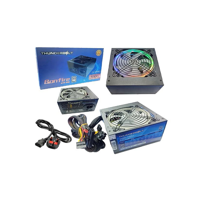 THUNDERBOLT GAMING POWER SUPPLY RGB FAN-650W