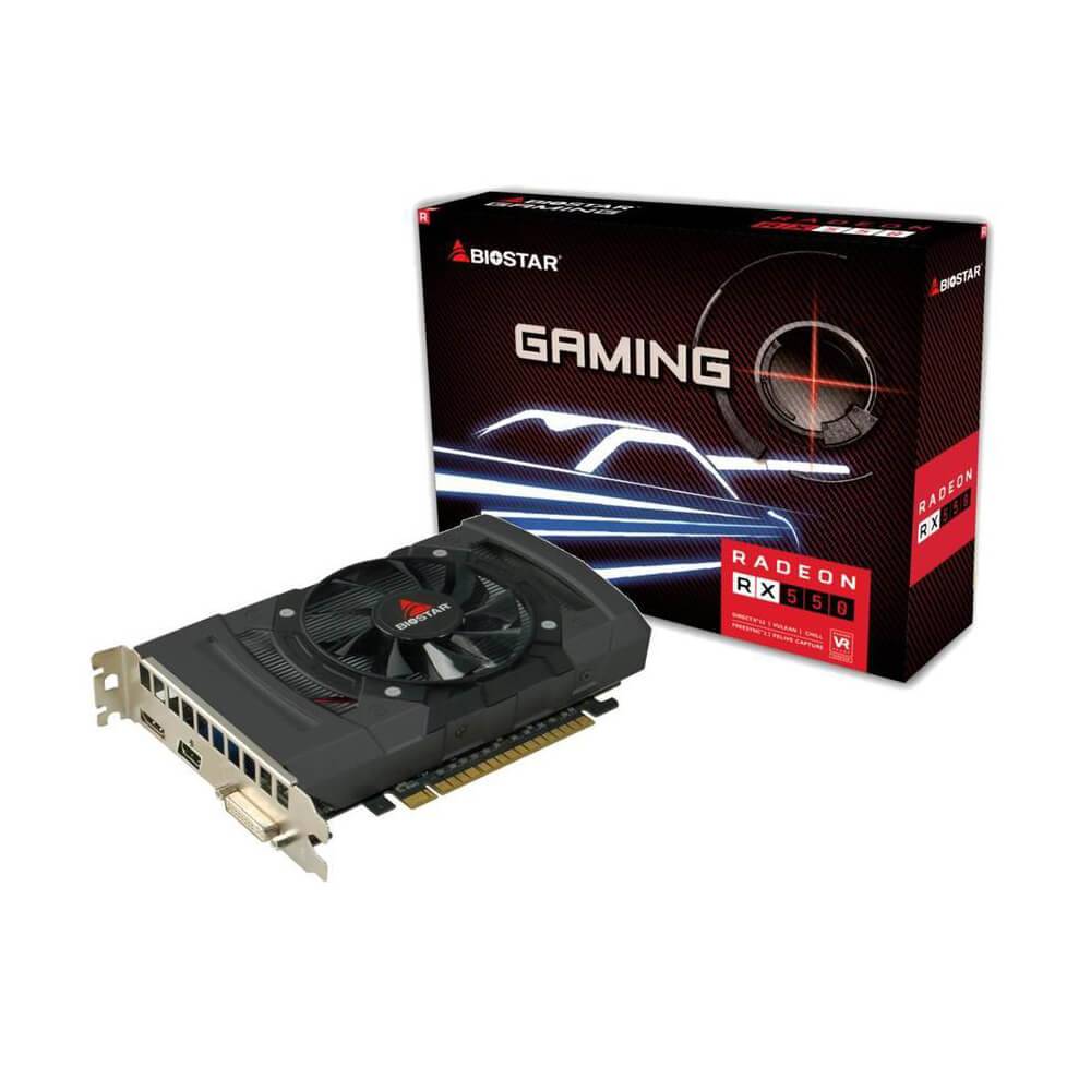 Biostar Radeon RX550 4GB DDR5 VA5505RF41 Graphics Card