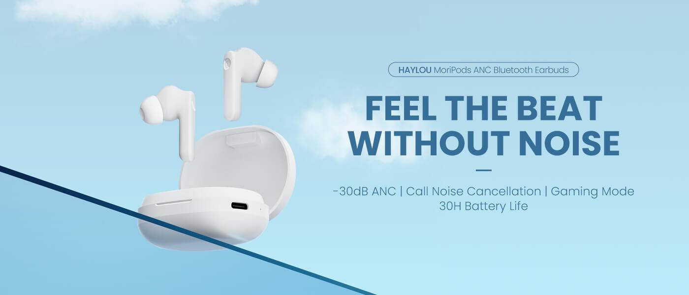 Haylou MoriPods ANC TWS Earbuds Haylou MoriPods ANC TWS Earbuds Desc 01
