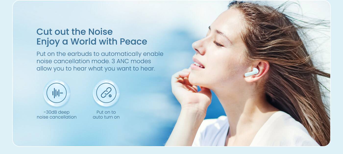 Haylou MoriPods ANC TWS Earbuds Haylou MoriPods ANC TWS Earbuds Desc 04