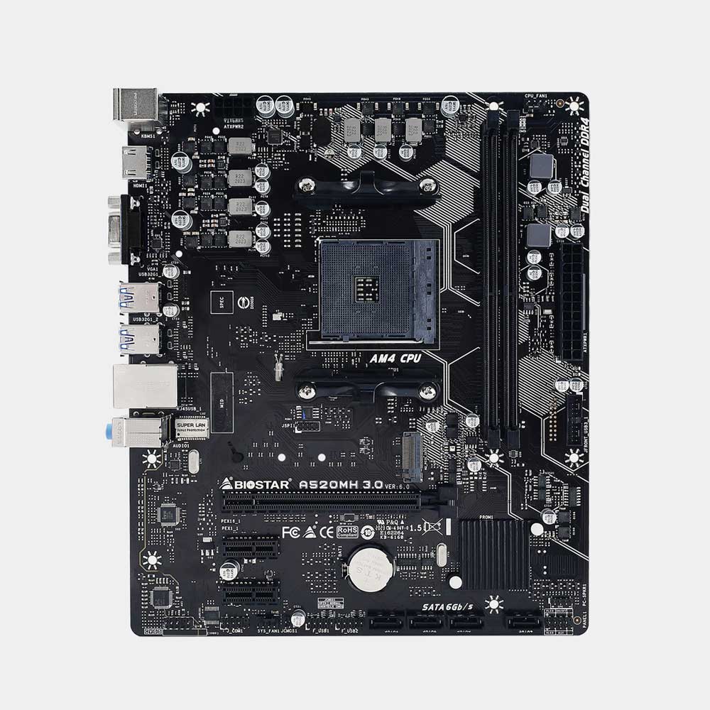 Biostar-A520MH-3.0-AM4-Socket-Micro-ATX-AMD-Motherboard-02