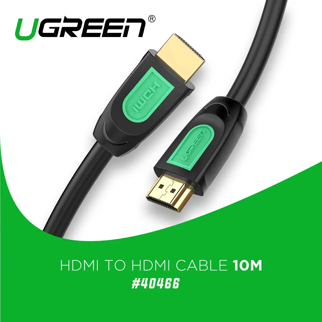 Ugreen 40466 Hdmi to Hdmi Cable 10M