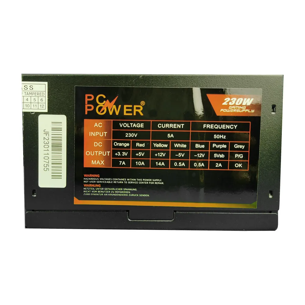 Pc Power VT-S200B PLUS 230W Non Modular Power Supply (1)