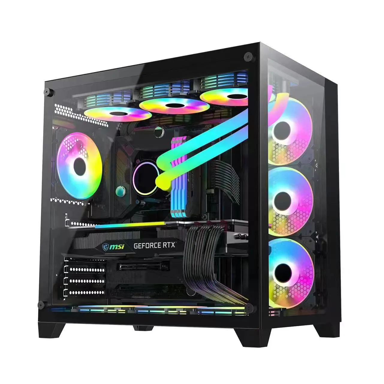 PC Power ICEBERG BK Desktop Gaming Casing