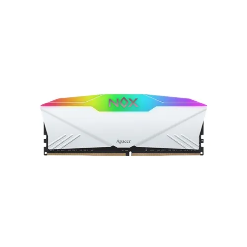 Apacer AH4U16G32C28YNWAA-1 16GB DDR4 3200MHz NOX RGB WHITE AURA2 DIMM Desktop Ram 01