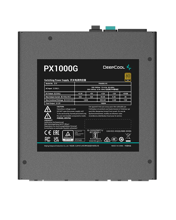 Deepcool PX1000G 1000W 80+ Gold Power Supply 03