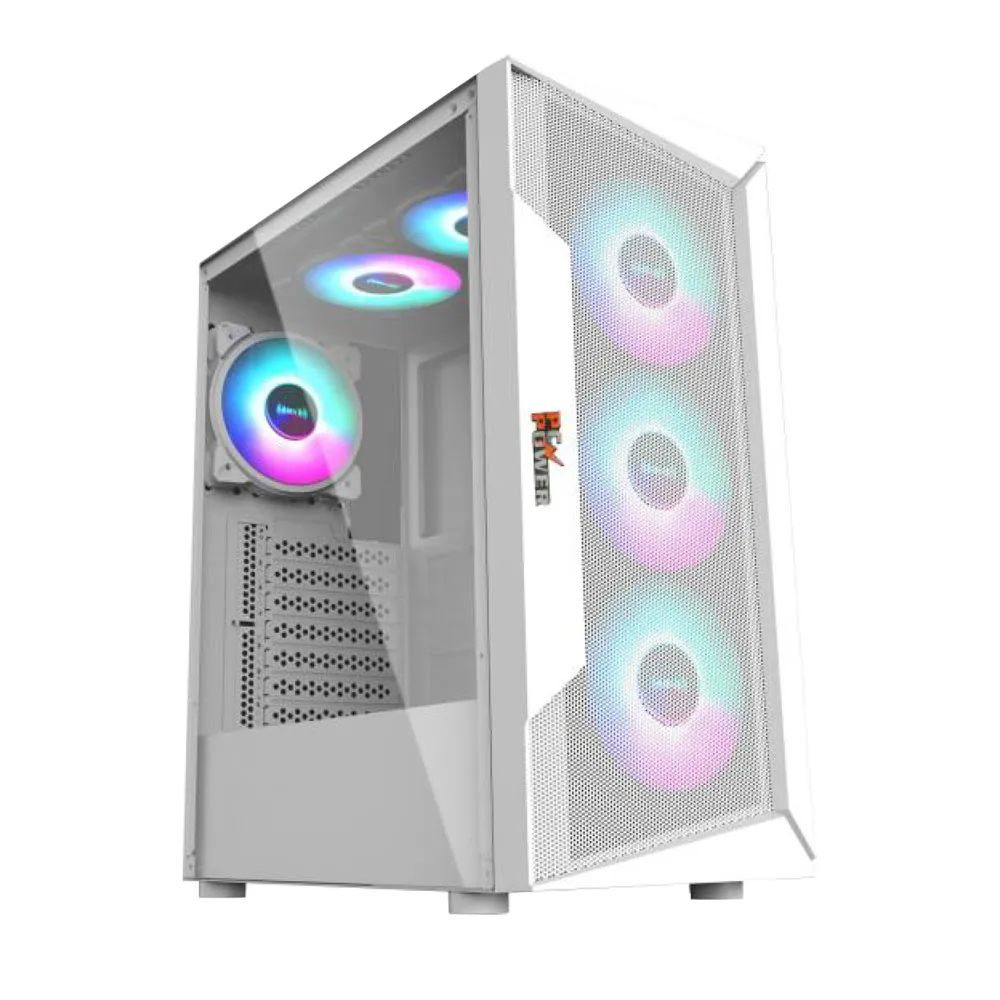 Pc-Power-VOX-MESH-White-ATX-Gaming-Casing-#PG200-WH