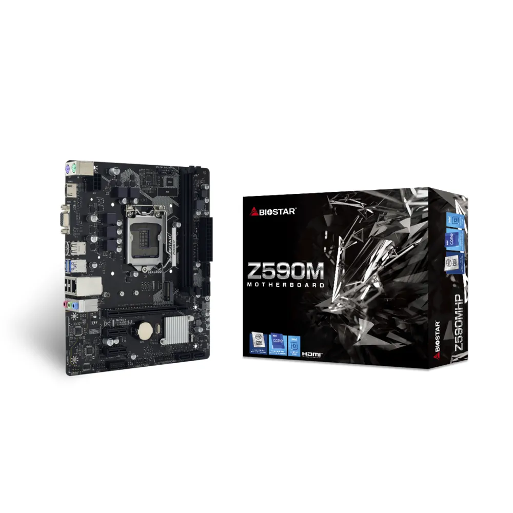 BIOSTAR Z590MHP 11th10th Gen Micro ATX Motherboard