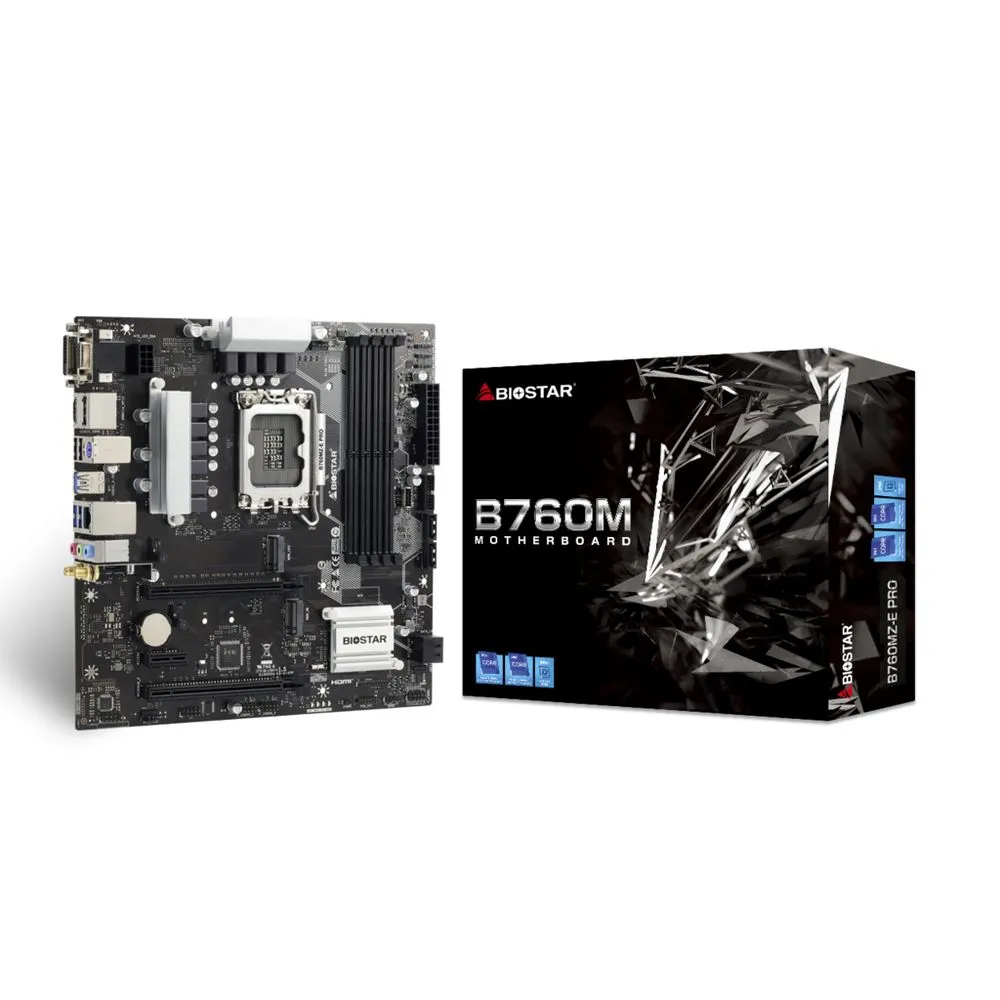 Biostar B760MZ-E Pro DDR5 12th13th14th Gen Motherboard 01