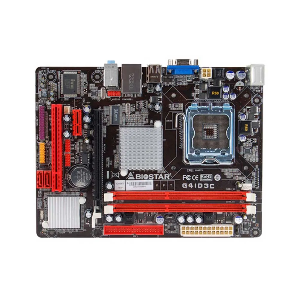 Biostar-G41D3C-LGA775-MicroATX-Motherboard