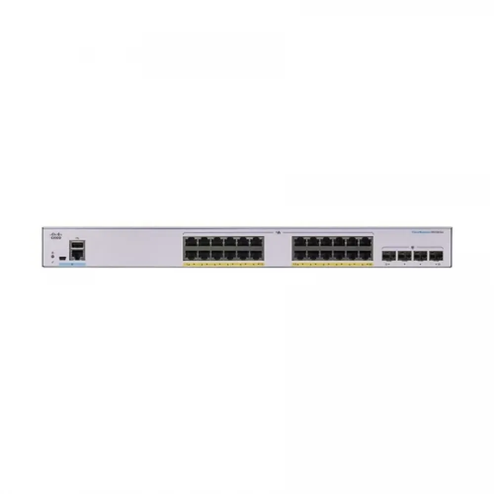 Cisco CBS350-24P-4G-EU 24-Port Gigabit PoE+ SFP Managed Switch