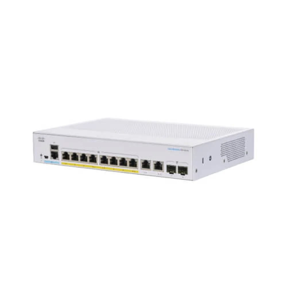 Cisco CBS350-8P-E-2G 8-port PoE Gigabit Managed Switch