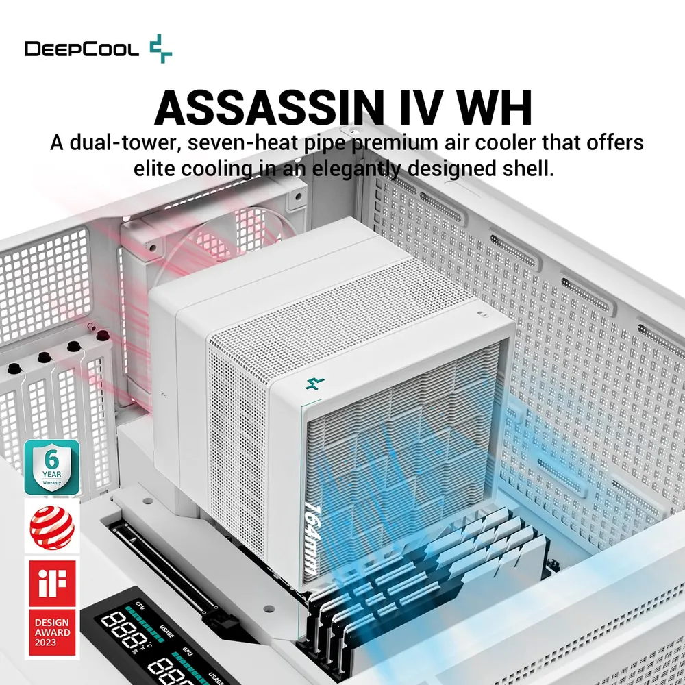 DeepCool Assassin IV WH CPU Air Cooler 02