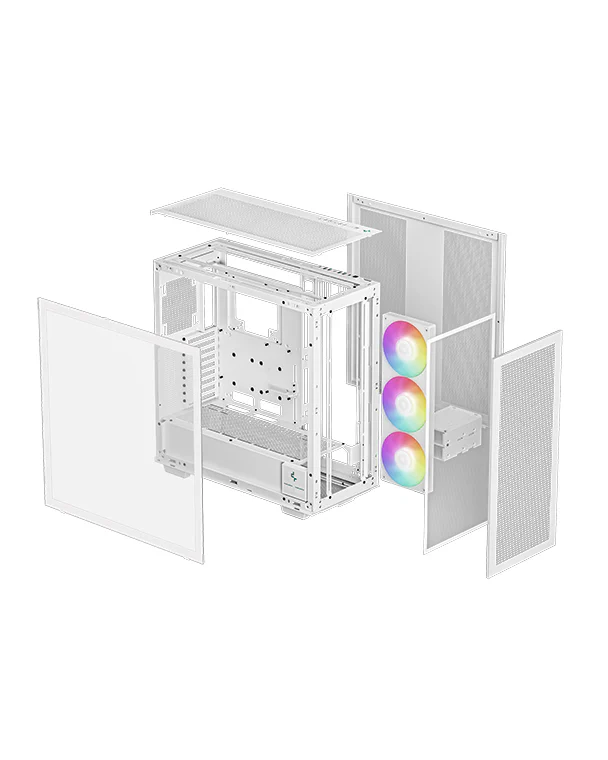 DeepCool MORPHEUS WH ATX+ Modular High Airflow Case 04