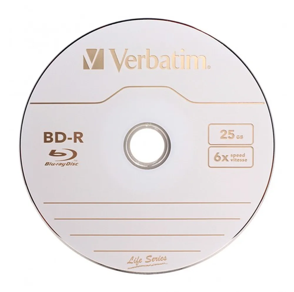 Verbatim 64292 Blu-Ray Disc 6X BD-R 25gb Jewel Case 02