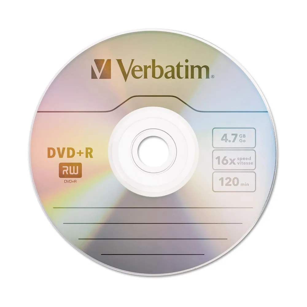 Verbatim 95037 AZO DVD+R 4.7GB 16X with Branded Surface – 50pk Spindle 02