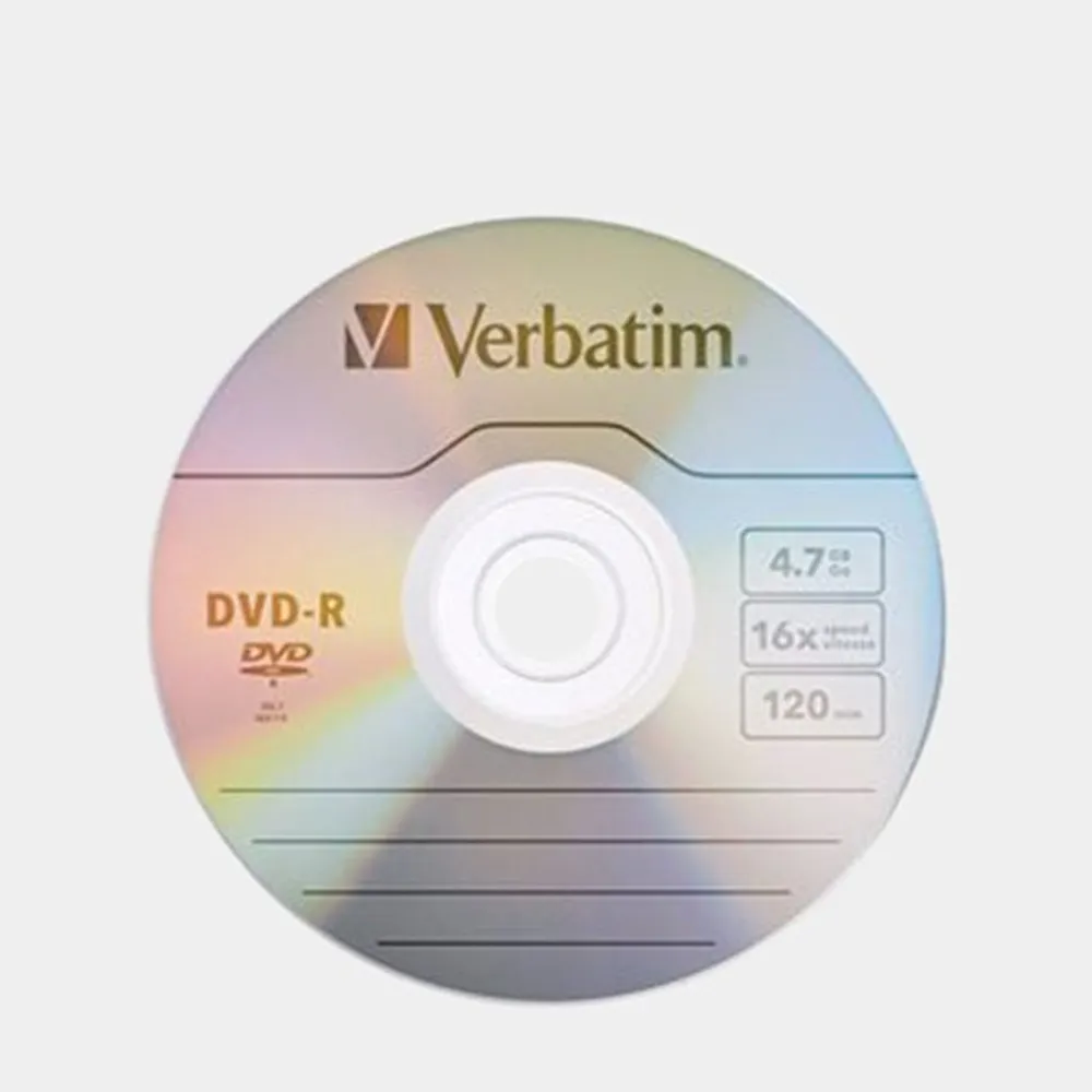 Verbatim 95049 Dvd+R 4.7Gb 16X Jewel Case Silver Pack 5 02