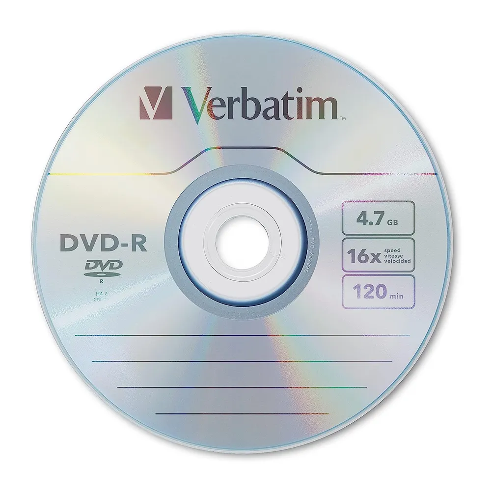 Verbatim 95099 AZO DVD-R 4.7GB 16X with Branded Surface – 10pk Slim Case 02