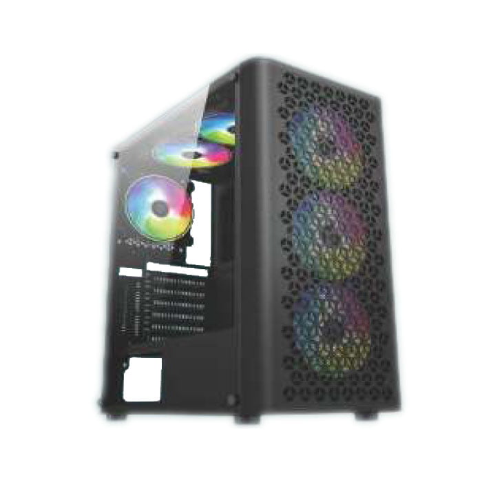 PC-Power-PP-GS2407-BK-Trinity-Mesh-Desktop-Gaming-Casing