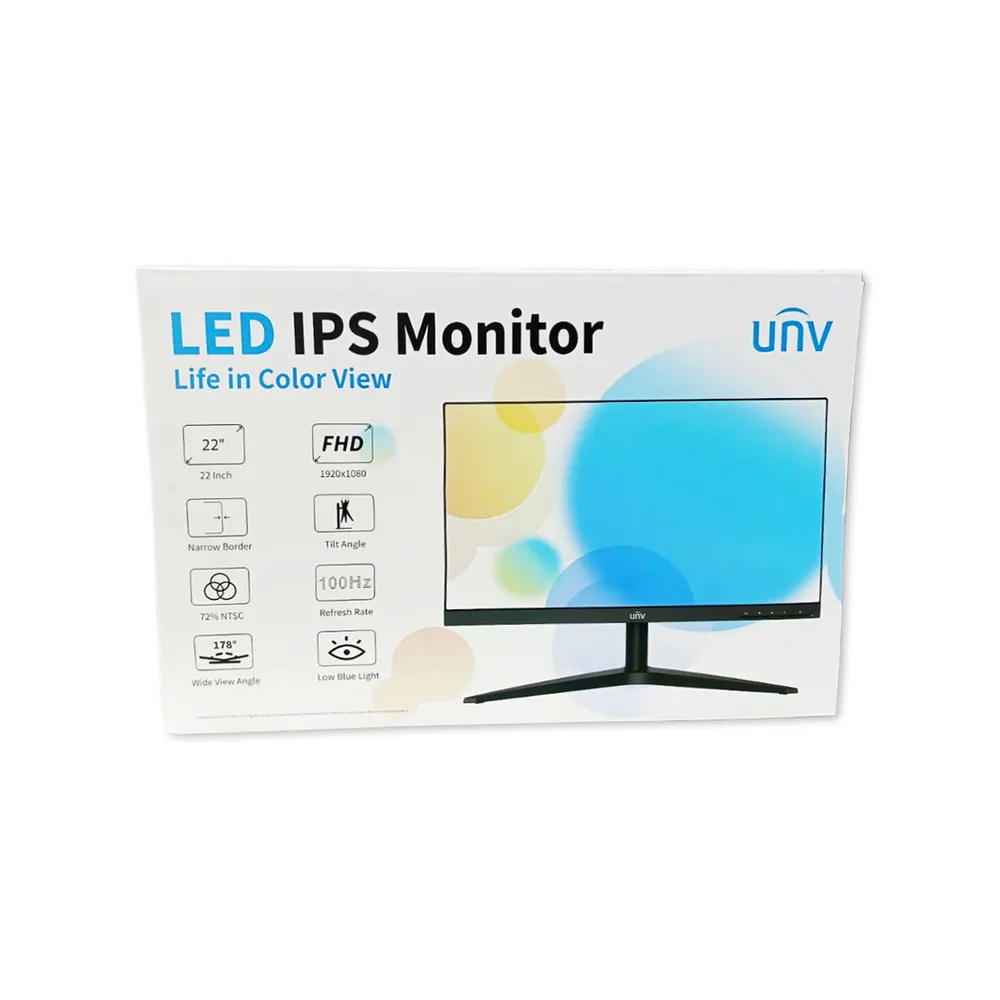 UNV MW-LC22IS 22 Inch 100Hz IPS LED FHD Monitor-Box