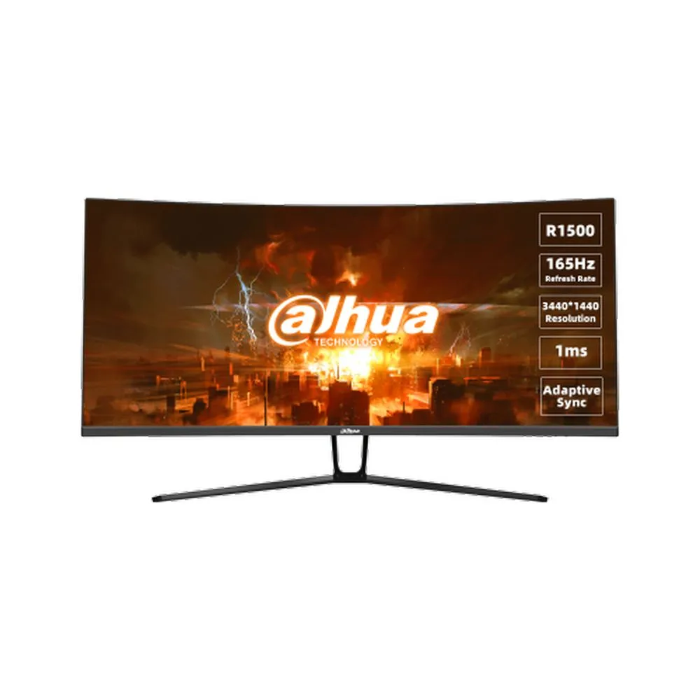 Dahua DHI-LM34-E330C 34 inch 165Hz WQHD VA 4K Curved Monitor 01