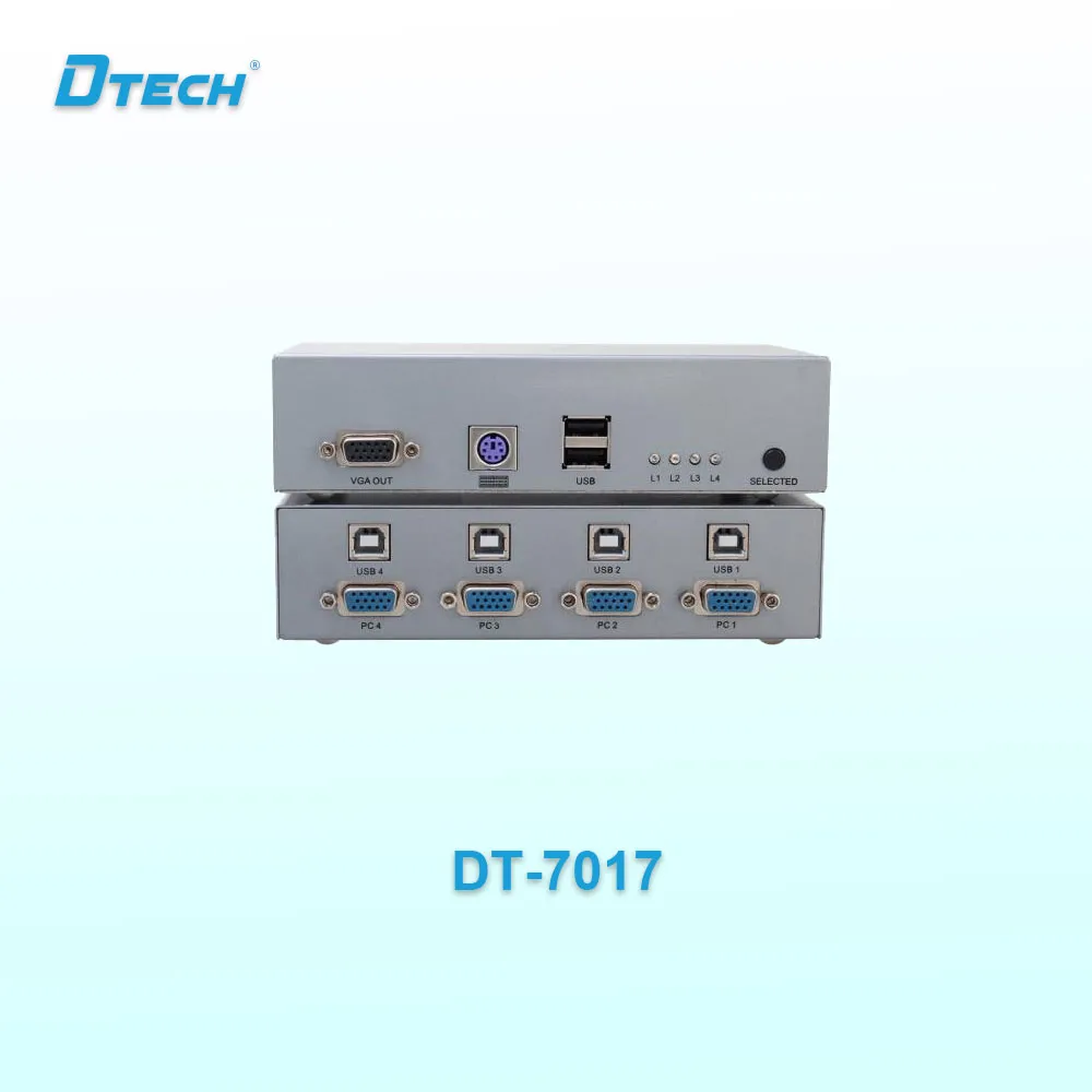 Dtech DT-7017 KVM Switch 4X1