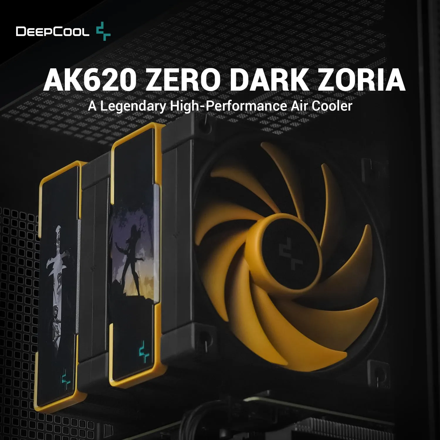 DeepCool AK620 Zero Dark Zoria High Performance CPU Cooler 02