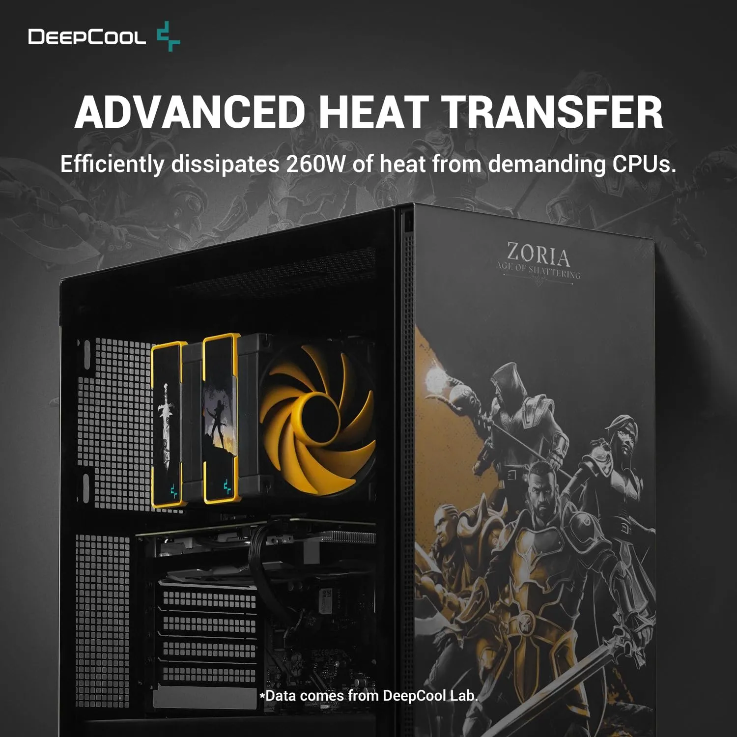 DeepCool AK620 Zero Dark Zoria High Performance CPU Cooler 03