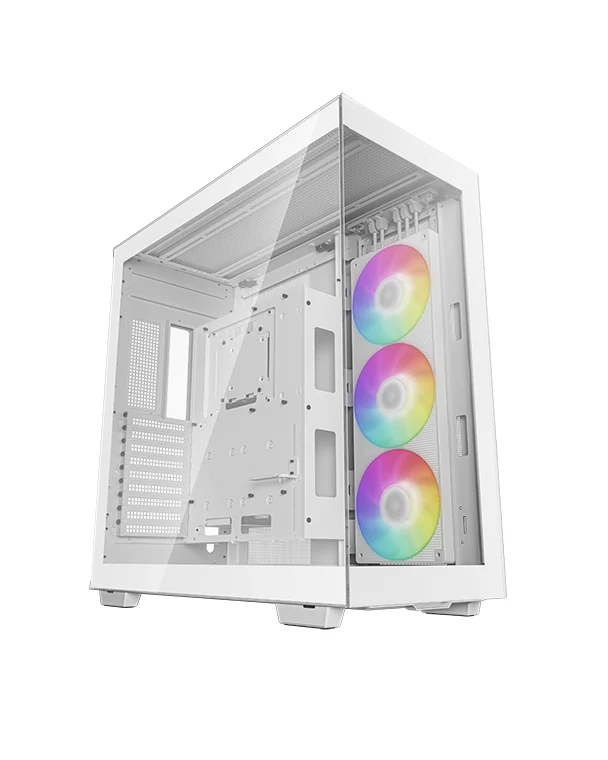 DeepCool CH780 WH ATX+ Panoramic Case 01