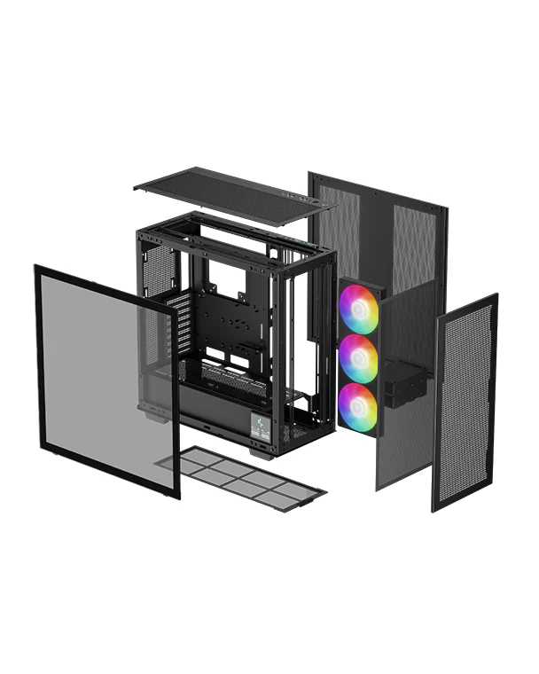 DeepCool MORPHEUS ATX+ Modular High Airflow Case 04