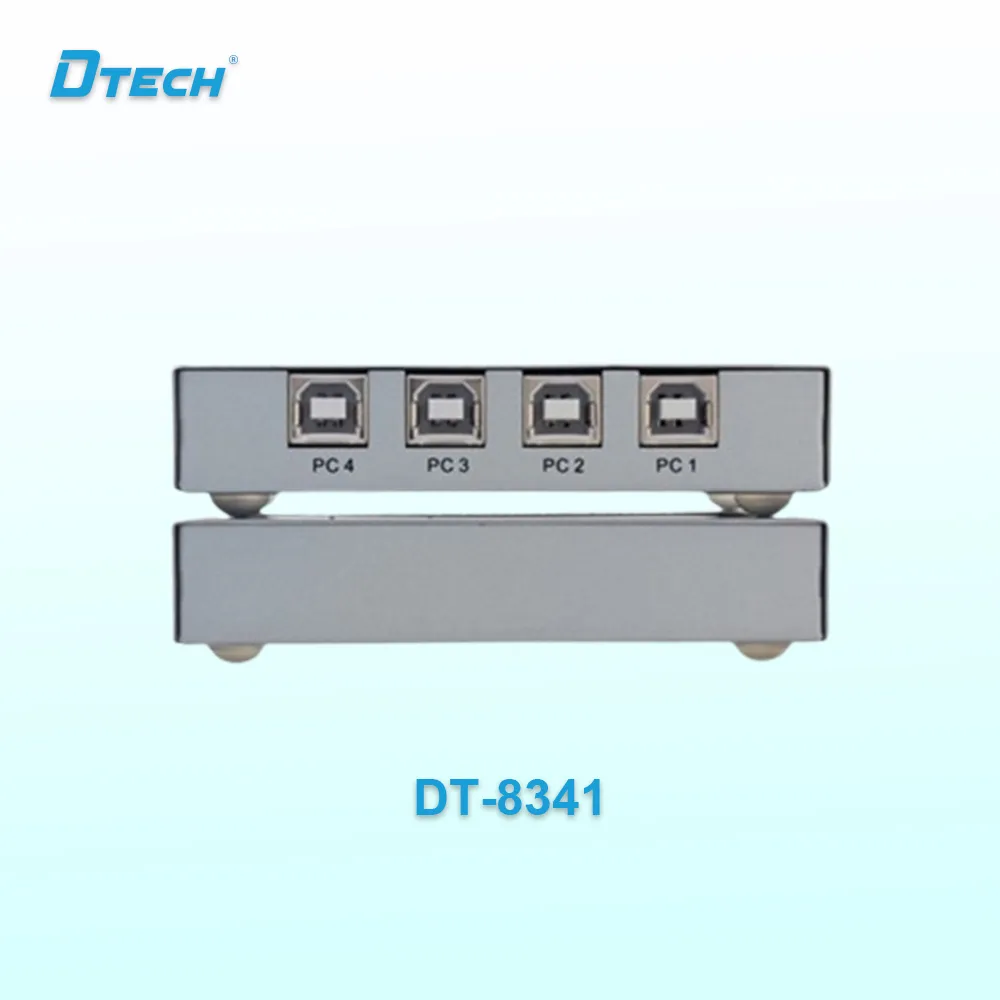 Dtech DT-8341 USB Manual Sharing Printing Switcher 4 Ports