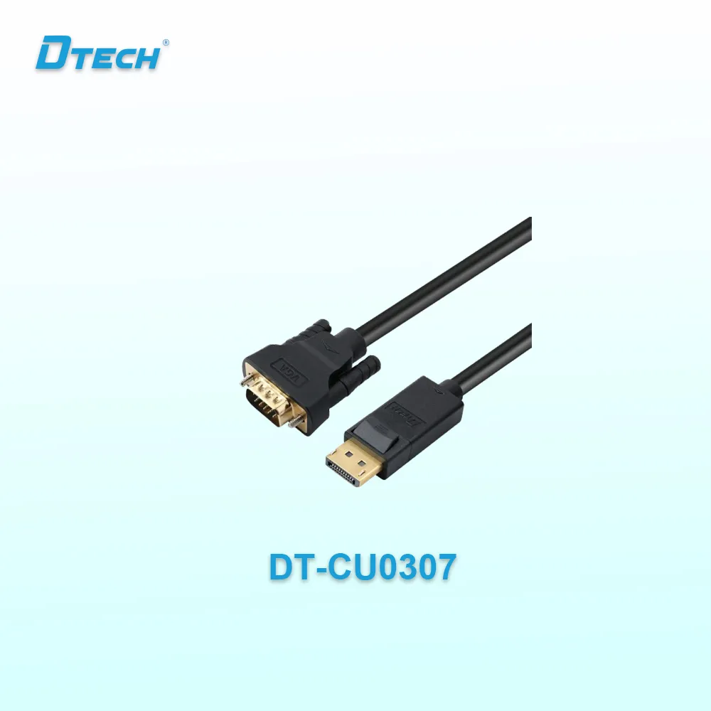 Dtech DT-CU0307 1.8M DP TO VGA Cable