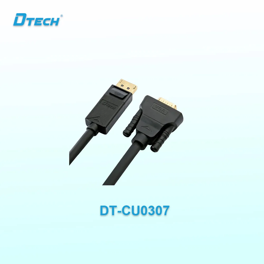 Dtech DT-CU0307 1.8M DP TO VGA Cable