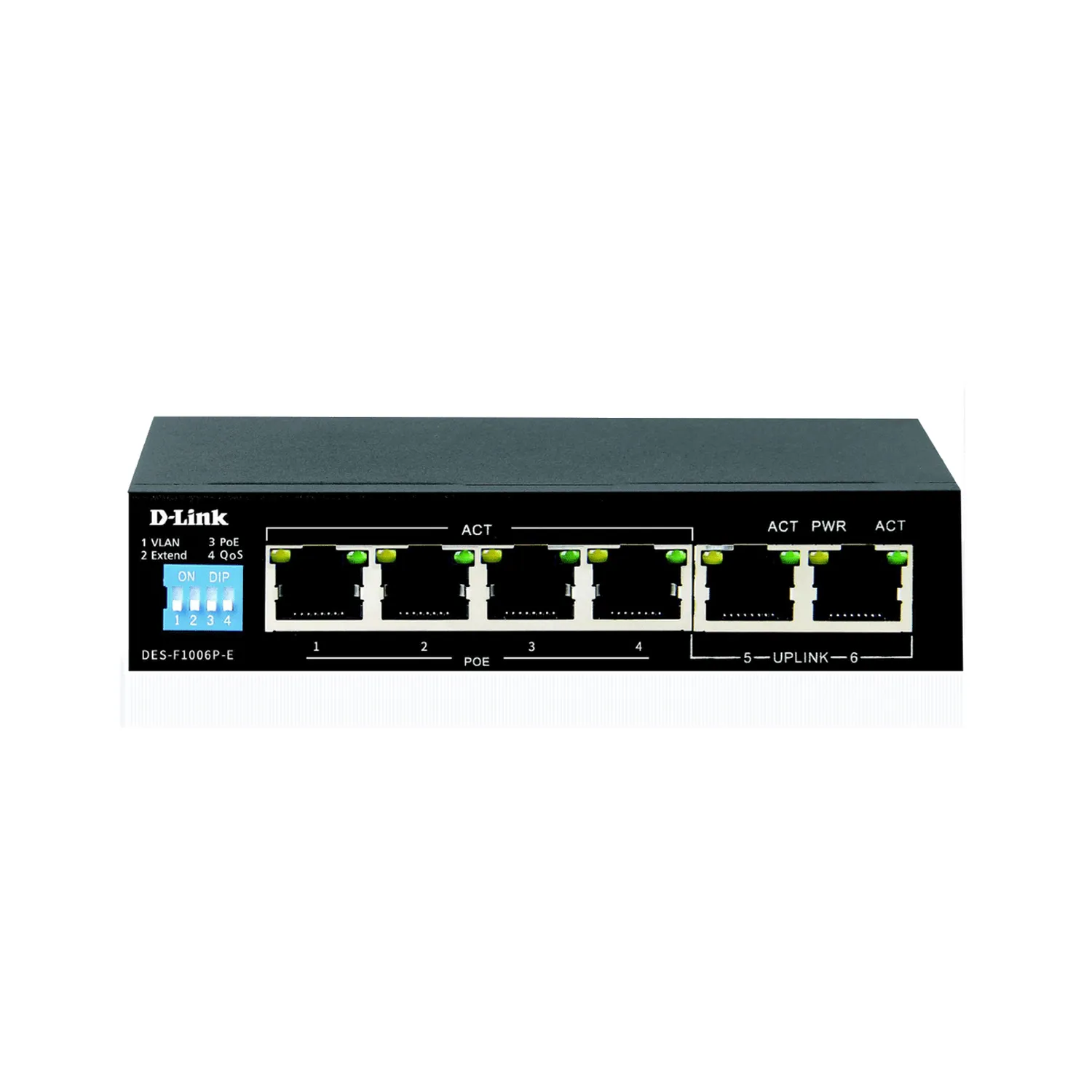 D-LINK DES-F1006P-E 6 Port Unmanaged PoE Switch