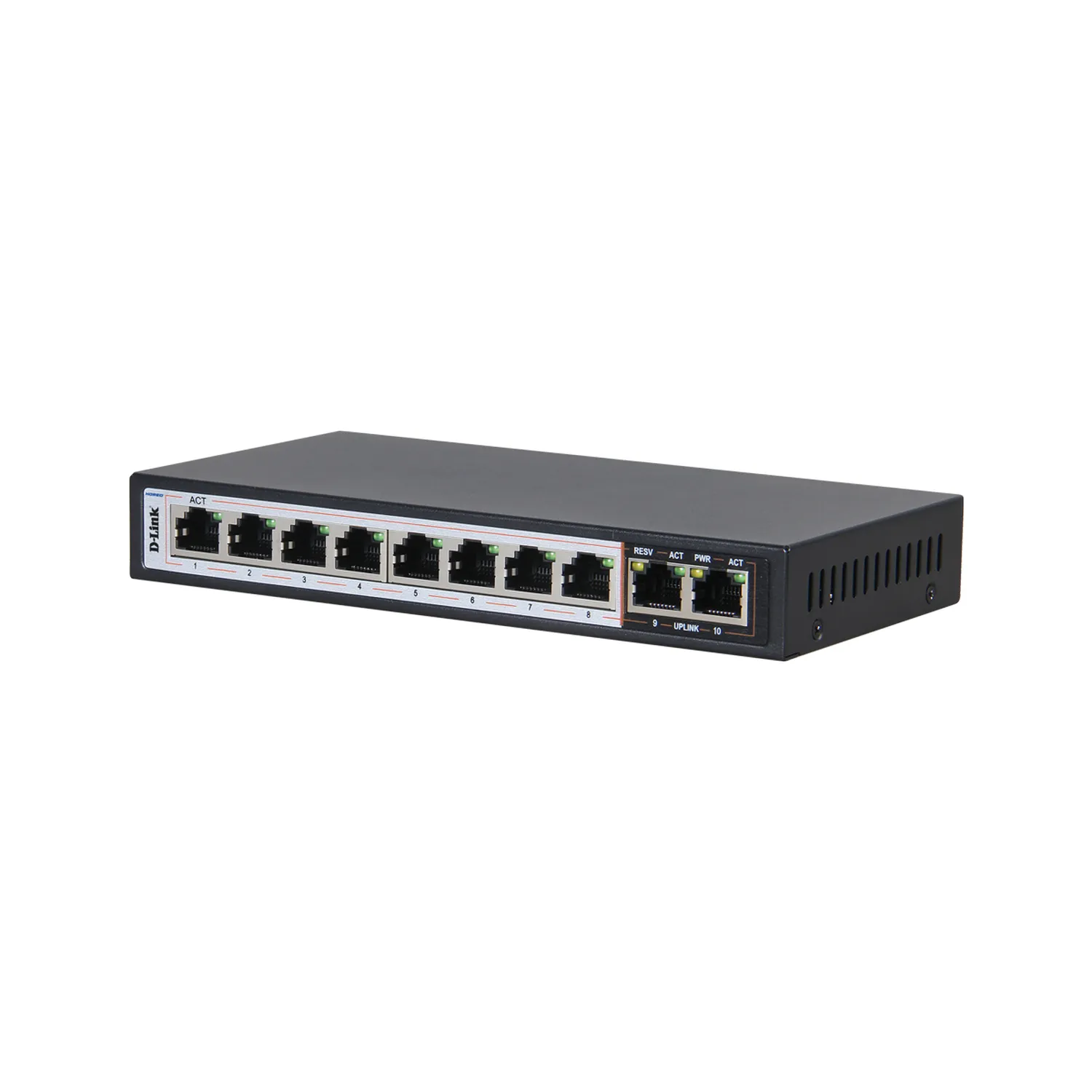 D-link DES-F1010P-E 10 Port Unmanaged PoE Switch 03