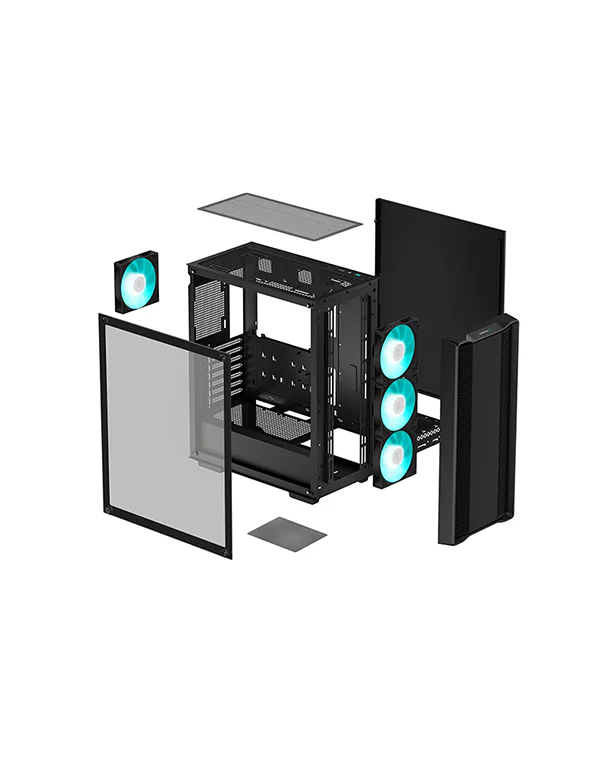 DeepCool CC560 V2 Mid-Tower Case 05