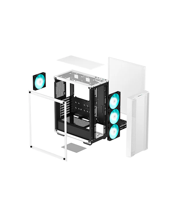 DeepCool CC560 WH V2 Mid-Tower Case 05