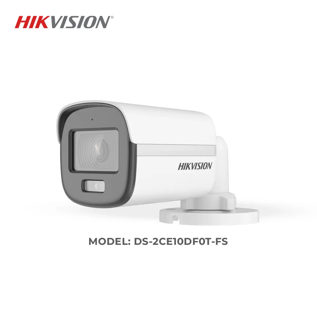 Hikvision DS-2CE10DF0T-FS 2MP ColorVu Audio Fixed Mini Bullet Camera