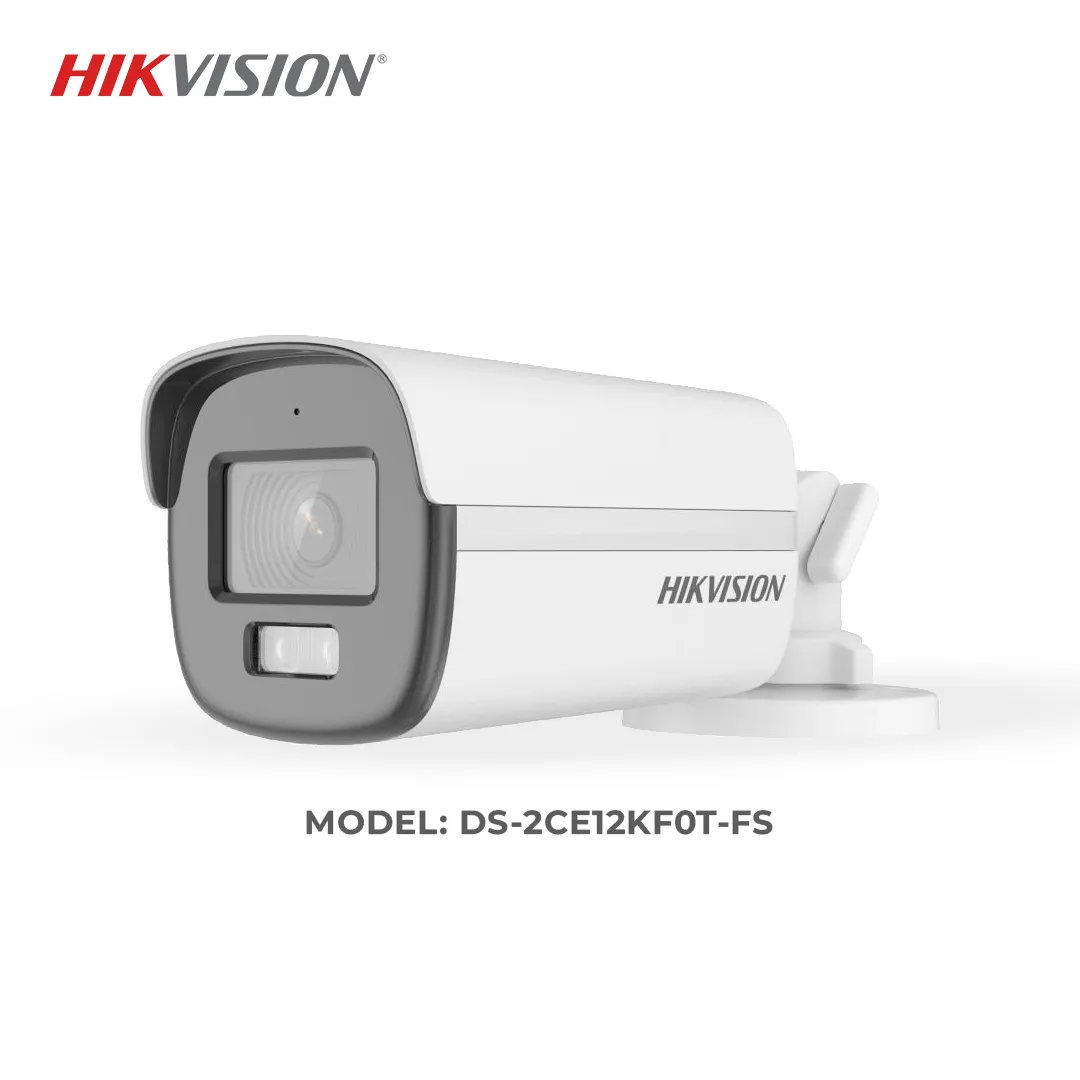 Hikvision DS-2CE12KF0T-FS 3K ColorVu Audio Fixed Bullet Camera