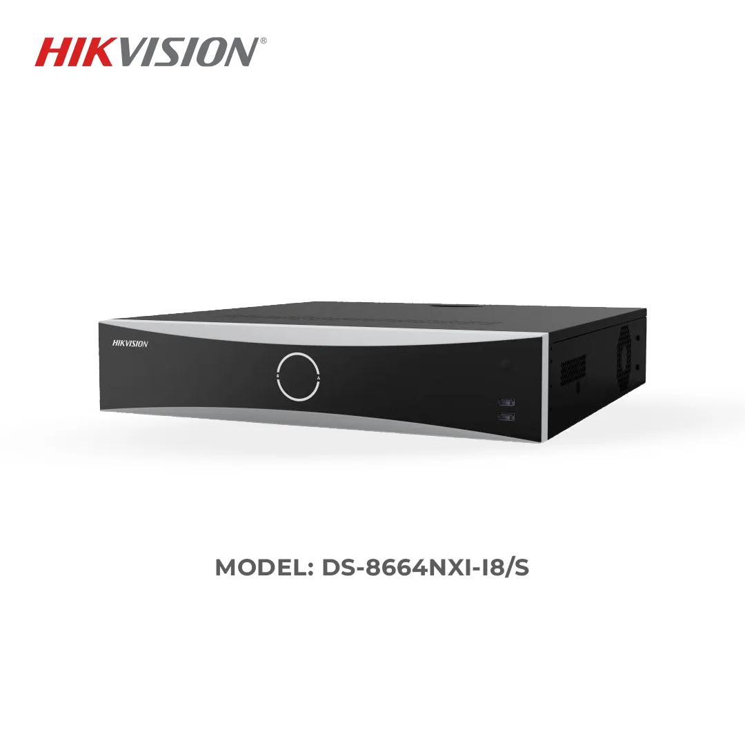 Hikvision DS-8664NXI-I8S 64-Channel 2U 4K AcuSense NVR