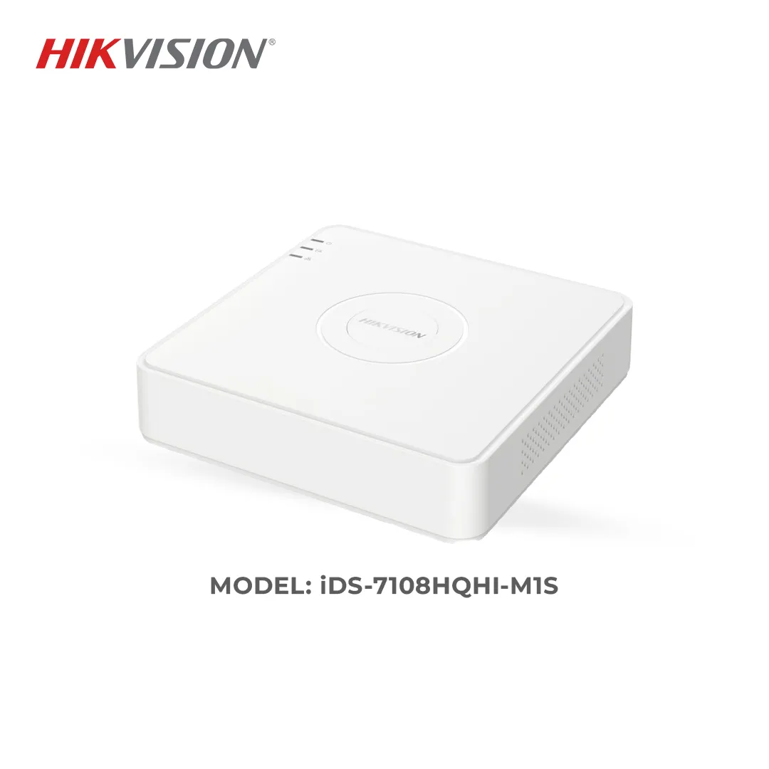 Hikvision iDS-7108HQHI-M1S 8-ch 1080P Mini 1U H.265 AcuSense DVR