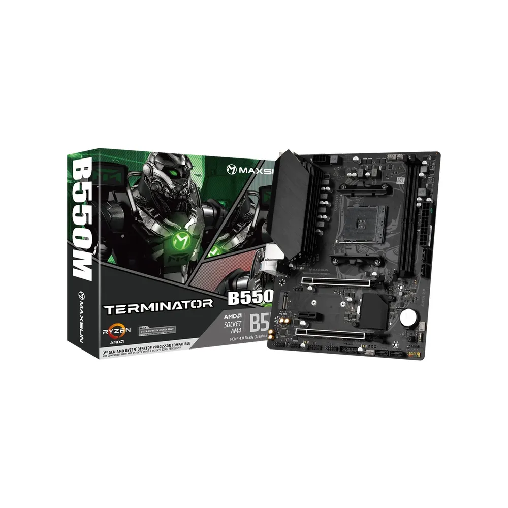 Maxsun Terminator B550M Motherboard 01