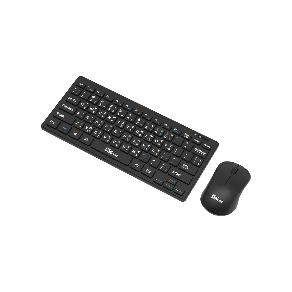 Pc Power PCK-226 + PCM-936 Wireless Keyboard Mouse Combo 01